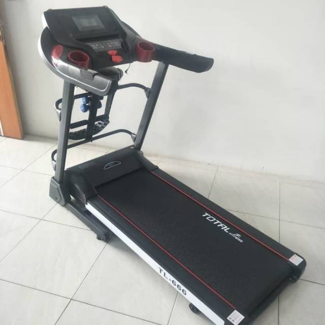 Free Ongkir Alat Fitness Treadmill Elektrik 3 fungsi TL666
