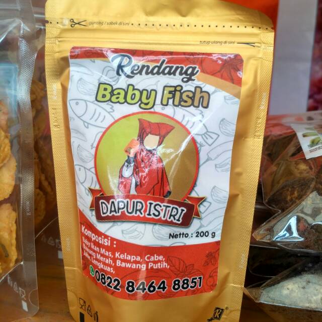 

Rendang Baby fish