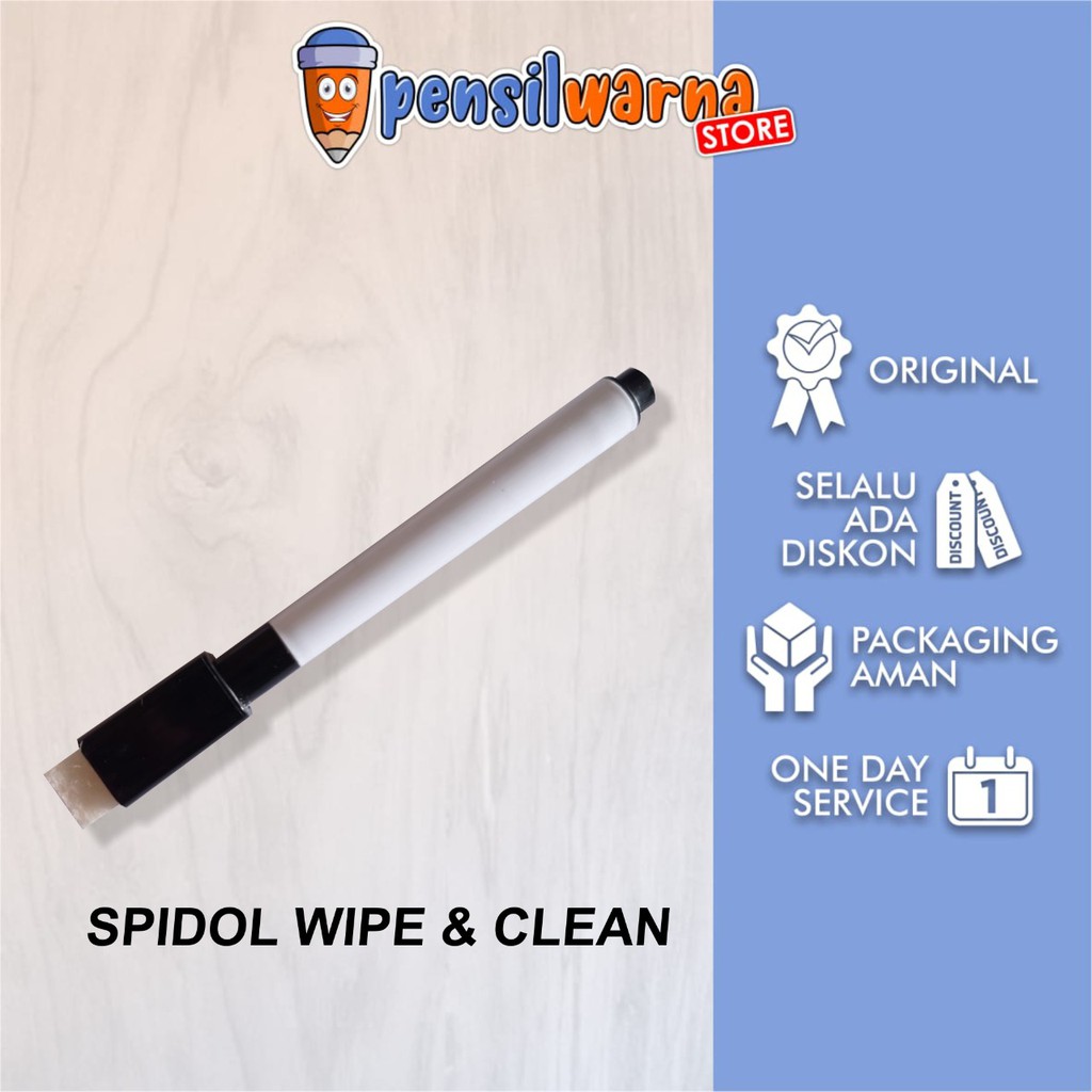 

Spidol Boardmarker hitam (bisa dihapus) NB