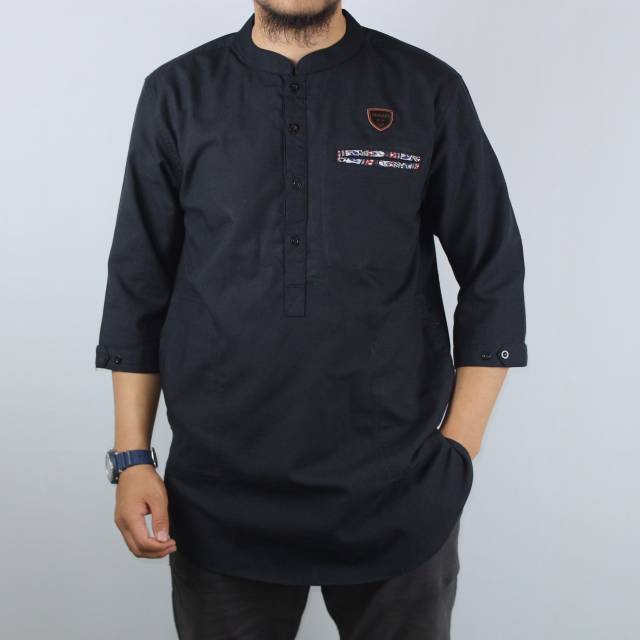 kurta pakistan marajo original premium dengan bahan oxford jahitan rapi tampil elegant sunnah muslim