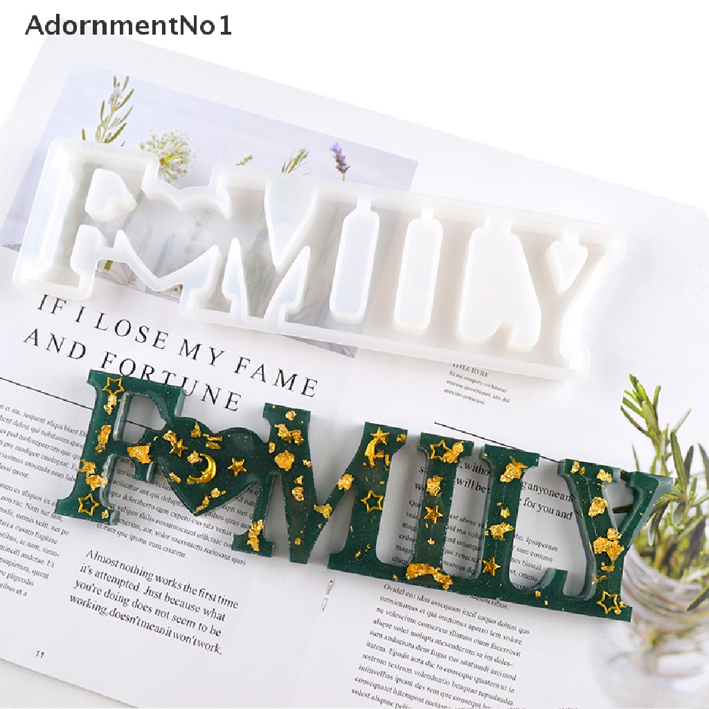 (AdornmentNo1) Cetakan Epoksi Handmade DIY Untuk Liontin / Perhiasan