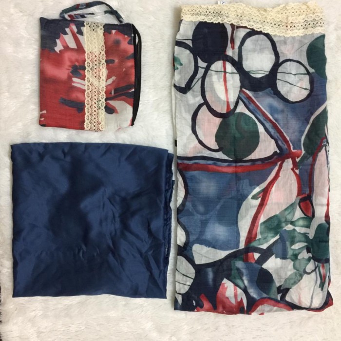 Mukena Seserahan Bahan Silky Premium + Tas Resleting + Box Pita K23