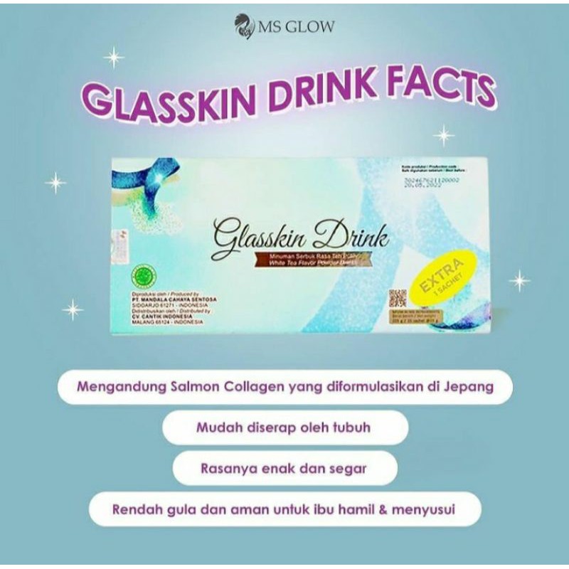 

GLASSKIN DRINK MS GLOW BEAUTY ORIGINAL