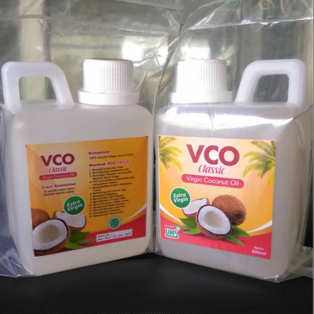 

VCO Classic 500 ml Minyak Kelapa Asli 500 ml Murni 100% VCO 500 ml UMS