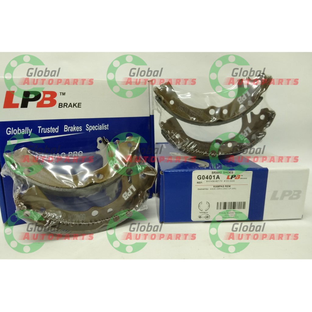 KAMPAS REM BELAKANG DAIHATSU CERIA 2002-UP LPB