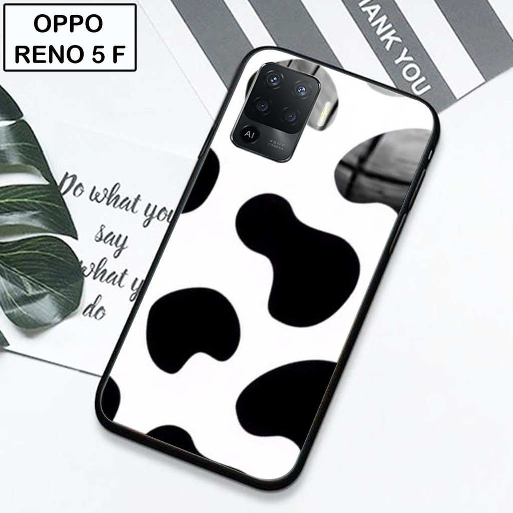 [S59] Softcase glass kaca OPPO RENO 5F (SoftCase Glass Kaca)  OPPO RENO 5F (Casing Hanphone)
