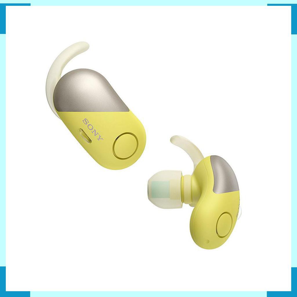 Sony WF SP700N SP 700N Wireless Noise Canceling Headphones Sport Yellow