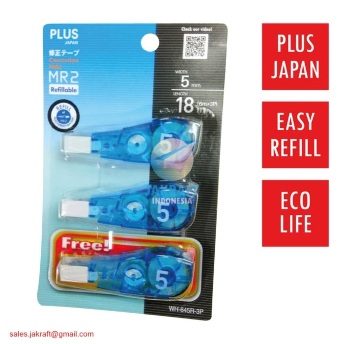 

Promo Refill Tip Ex Whiper Plus Wh-645R-3P Murah