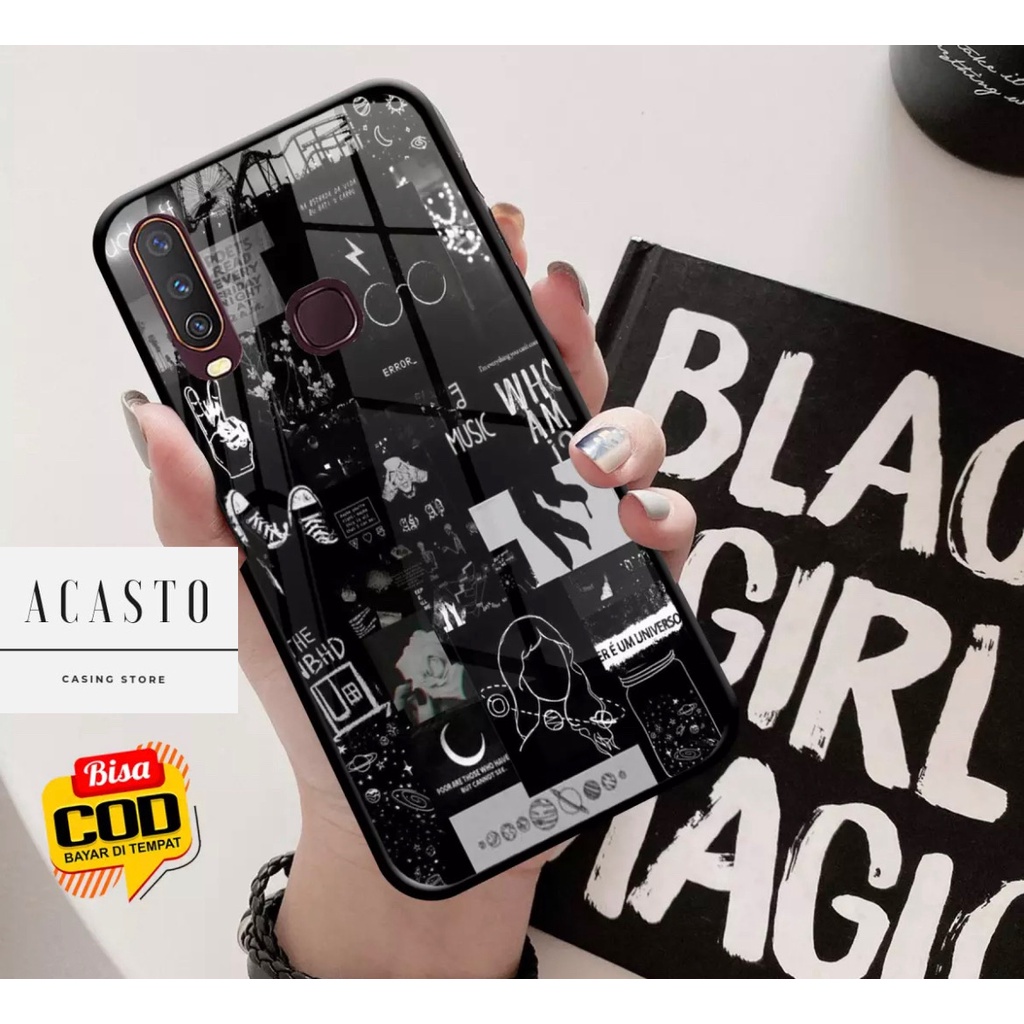 ACASTO Case Vivo Y12/ Y15/ Y17/ Y12i & Y12s/ Y20/ Y20i/ Y20s & Y91/ Y93/ Y95 & Y91c/ Y1s motif fashi