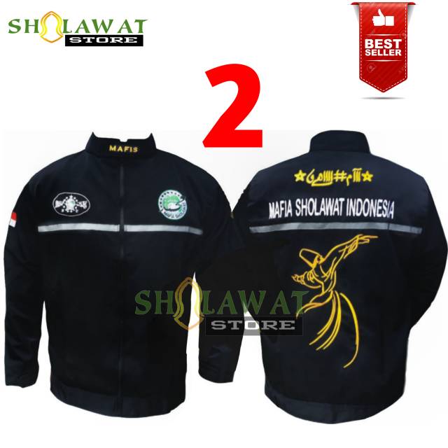 [FREE ONGKIR] Jaket Mafia Sholawat Free Ongkir/Jaket Mafia Sholawat Mafish Mafis Murah Pria Wanita T