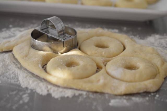 Cetakan kue donat stainless steel