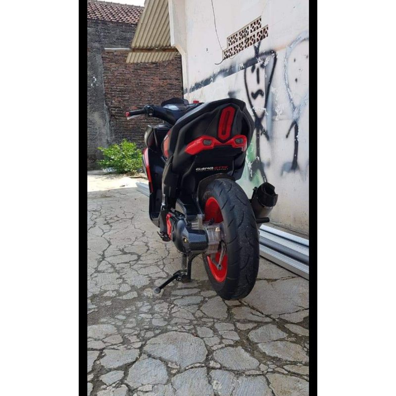 undertail aerox tanpa potong rangka