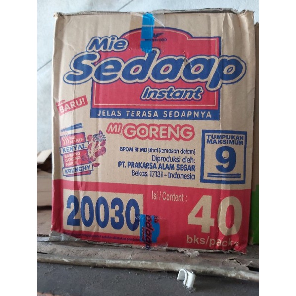 

Mie Sedaap Goreng Instant 1 Dos