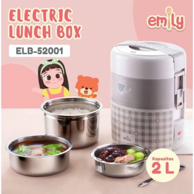 Emily Electric Lunch Box 2L