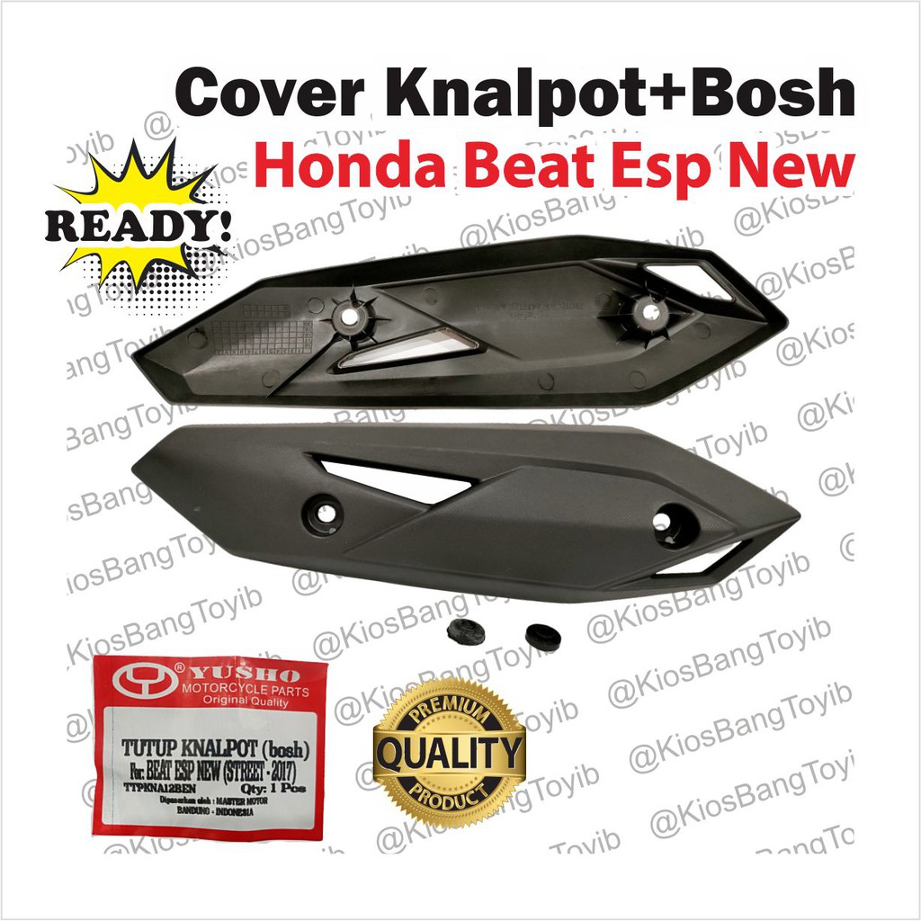 Cover Tutup Tameng Pelindung Knalpot Honda Beat Vario Yamaha Mio ★YUSHO★