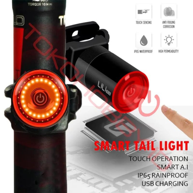 Lampu Sepeda Smart USB Charge LILIoo