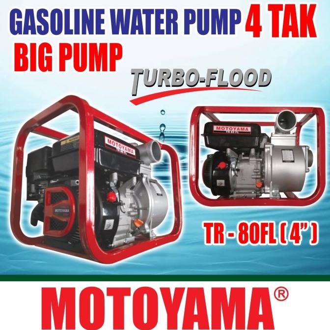 Pompa Alkon - Motoyama TR80FL - Pompa Sawah - Pompa Irigasi BIG PUMP