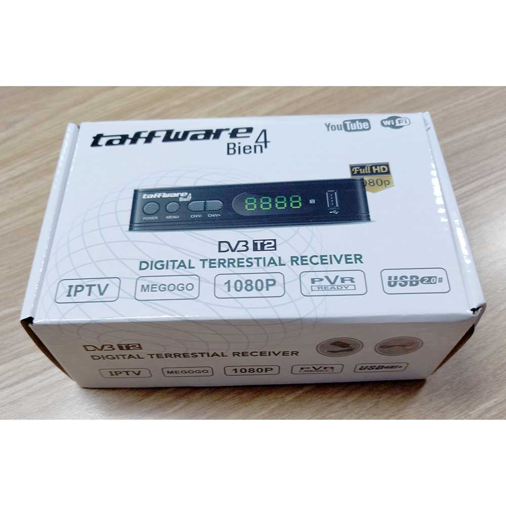 IDN TECH - Taffware Bien4 Digital Satellite TV Tuner Box H.264 1080P DVB-T2