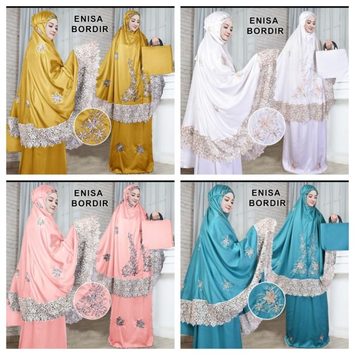 DIONISIA Enisa Mukena Luna Maya Dewasa Renda Bordir Terbaru 2020