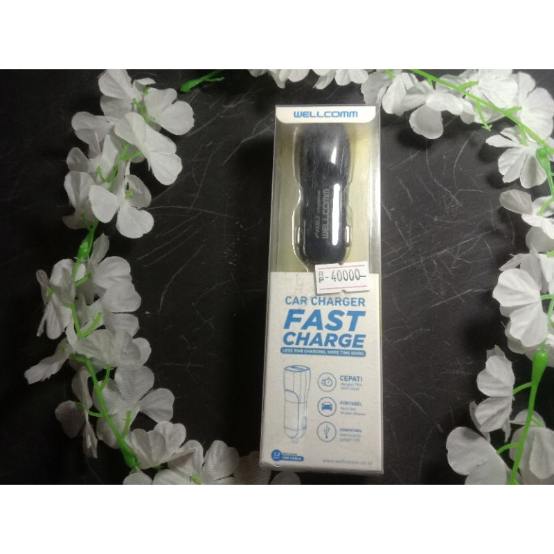 Wellcomm Car Charger FastCharger (Charger Mobil)