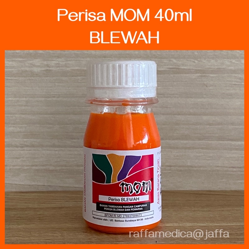 Perisa MOM 40ML rasa BLEWAH untuk ES / Minuman / KUE dan PUDDING sejak tahun 1970