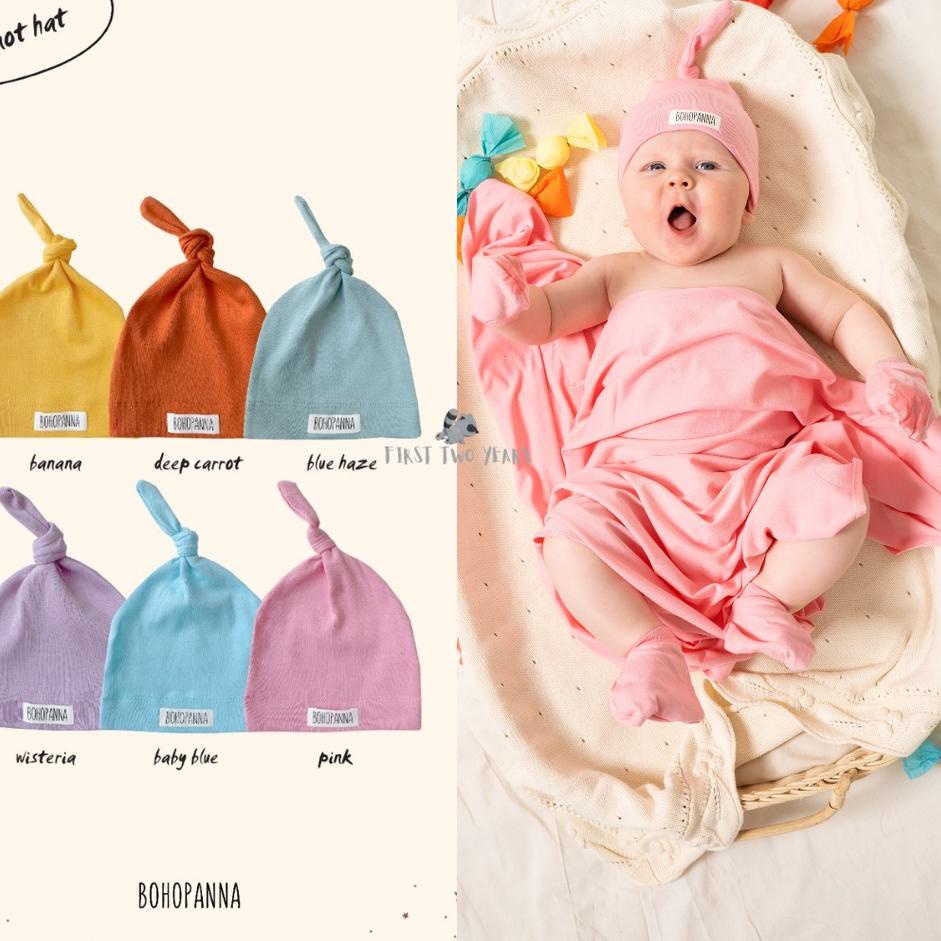 Serbu Produk BOHOPANNA - Knot Hat - Topi Bayi