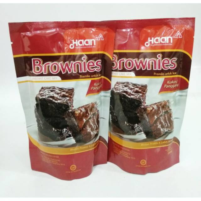 HAAN Brownies Pouch Panggang / Kukus (230 gram)