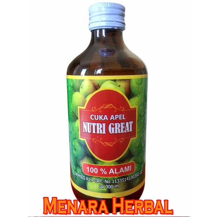 

Cuka Apel Nutri Great 300 ml ORIGINAL