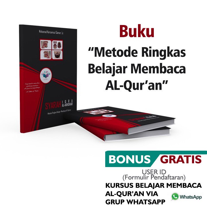 Buku Metode Ringkas Belajar Membaca Tajwid Al-Qur'an - Syarah Iqra' Al-Akhsar
