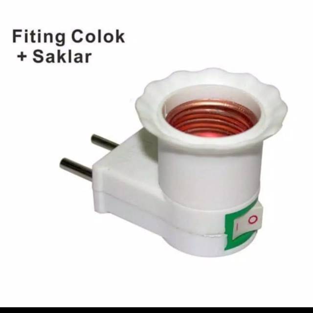 Fiting colok + sakLar on/of