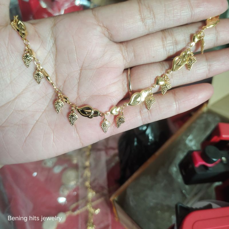 gelang kaki rumbay premium