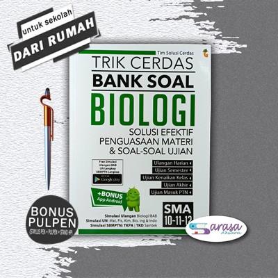 Buku Pelajaran Buku Biologi Sma Trik Cerdas Bank Soal Kelas 10 11 12 Shopee Indonesia