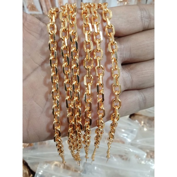 NK51. Gelang tangan xuping wanita lapis emas ukuran 18-20 cm