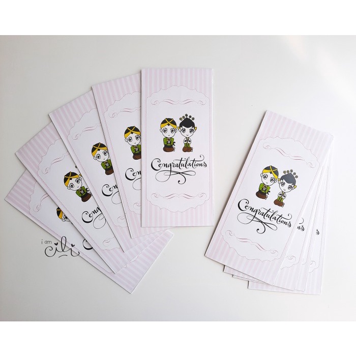 

MENYURAT-SURAT- ANGPAO PERKAWINAN (WEDDING) - WE020 -SURAT-MENYURAT.