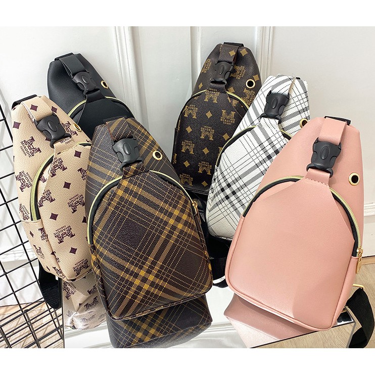 Amadela Story - Sling Bag Wanita, Bumbag Wanita Sling Bag Pria Tas Selempang Wanita