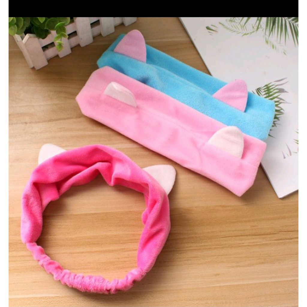 BANDANA KUCING / BANDO TELINGA / KUCING HEADBAND KUPING KUCING BANDO GHM