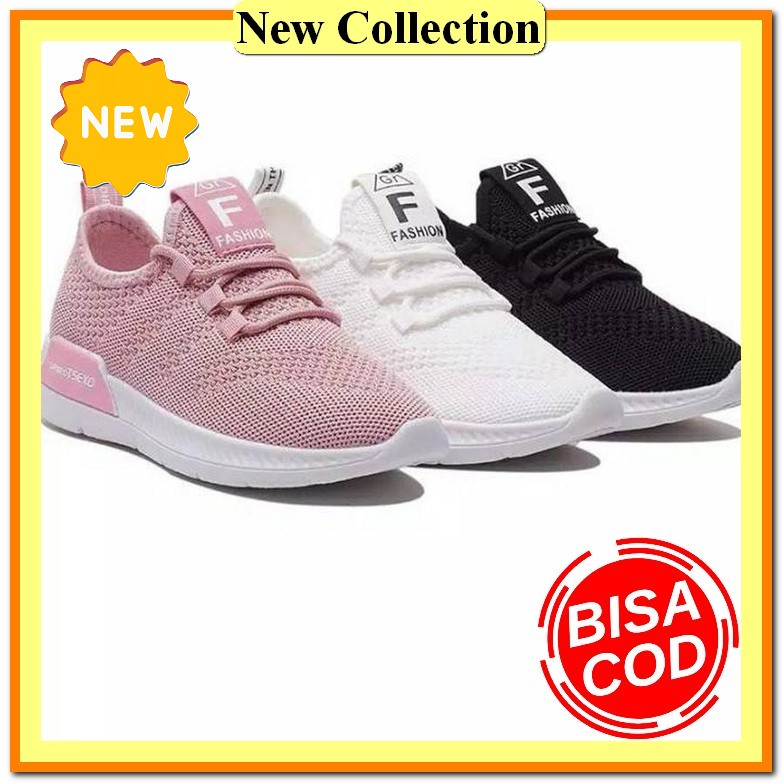 Sepatu Wanita Sneakers Promo Import Berkualitas Tinggi Sepatu Perempuan Dewasa Remaja Ootd Kekinian 
