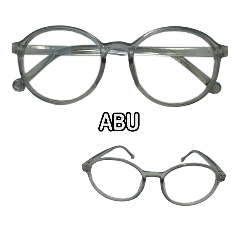 NEW FASHION Kacamata Anti Radiasi Blueray Dewasa Frame OVAL Bulat Kacamata Normal Transparan Anti Sinar Biru Komputer Hp Kacamata Gaya Wanita dan Pria Unisex Kacamata Komputer Kacamata Baca Fashion Terkini Eyeglasses TERMURAH