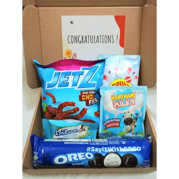 

HAMPERS/SNACKBOX/GIFT ULANG TAHUN/SIDANG/WISUDA