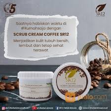 SCRUB CREAM COFFEE / SABUN COFFE SR12/ LULUR BADAN