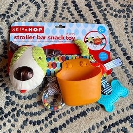 Skiphop Puppy Stroller Bar Snack Toy | Aksesoris Stroller