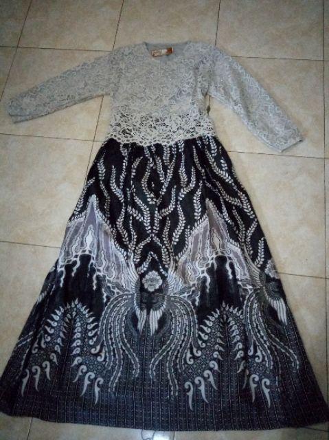 Couple Batik Kebaya Brocade Sarah Cakrawala Lengan Panjang