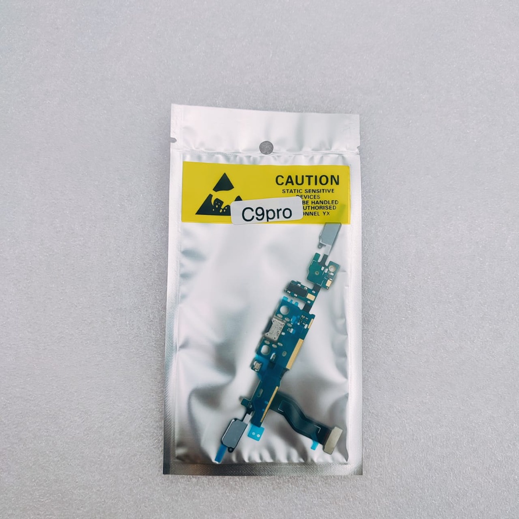 PAPAN CAS SAMSUNG GALAXY C9 PRO C9000 FLEXIBLE CON TC KONEKTOR CHARGER