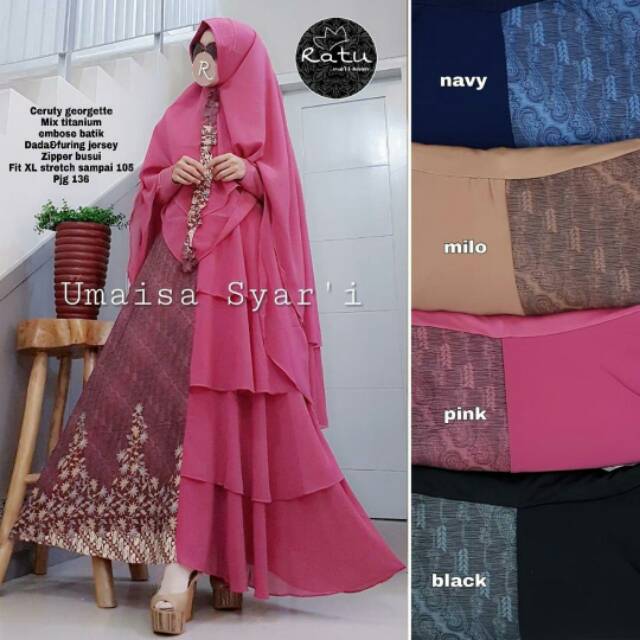 UMAISA GAMIS SYARI MURAH SOLO