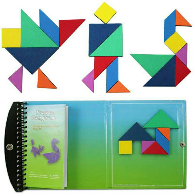 buku magnetic tangram
