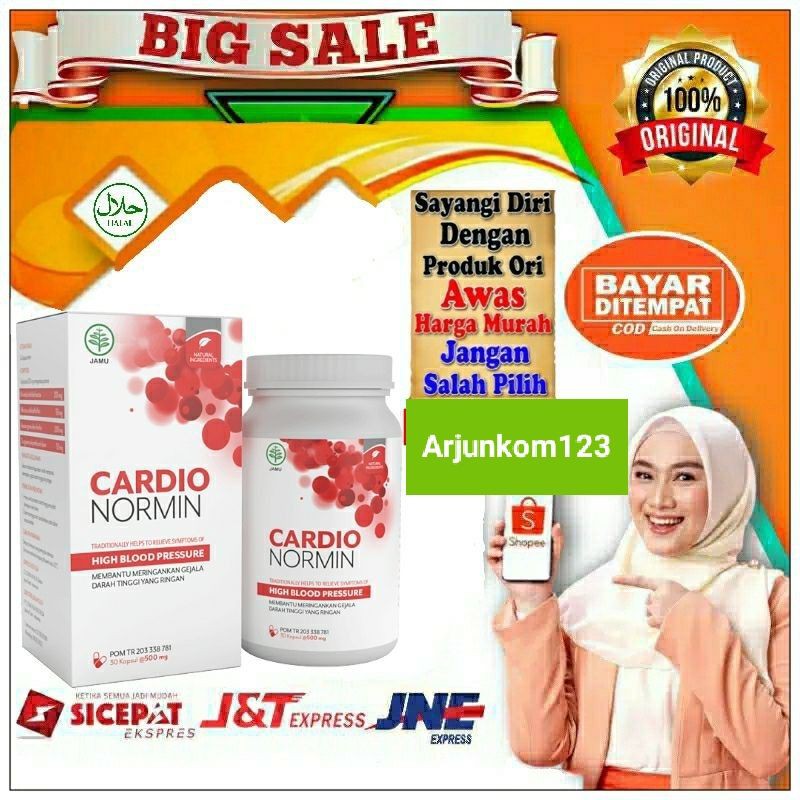 CARDIONORMIN Obat Kolestrol Jantung dan Asam urat sudah teruji BPOM