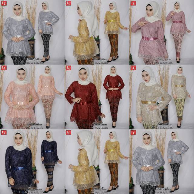 Atasan kebaya brokat tulle ayesha / kebaya wisuda /kebaya muslim /kebaya modern / / kebaya wisuda / 