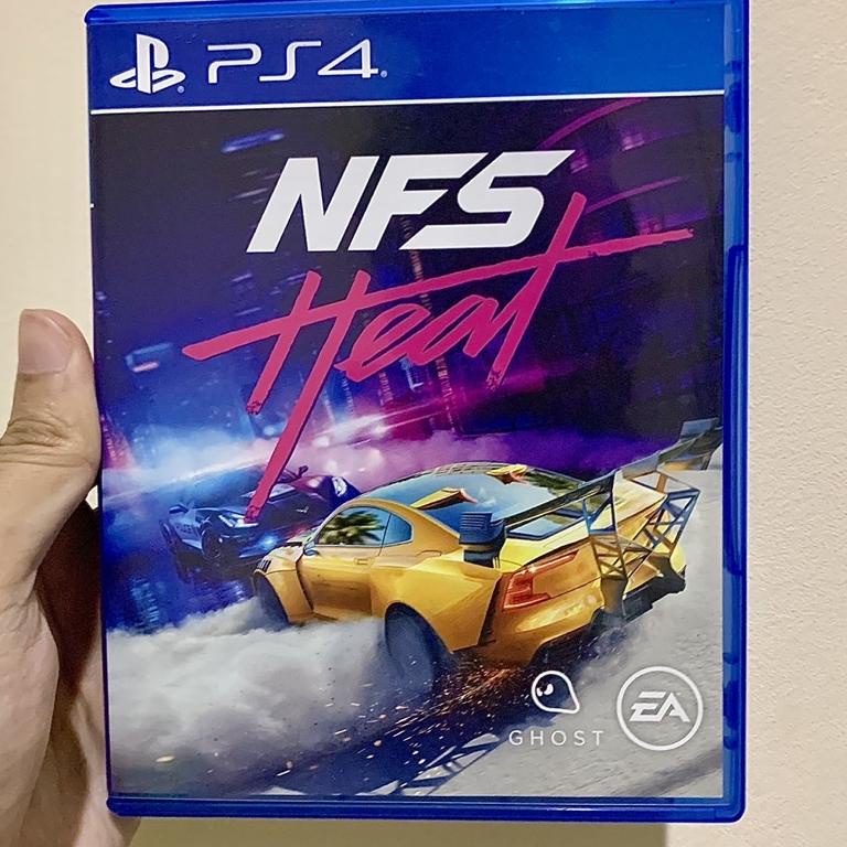 [KODE 12] Kaset Need For Speed Heat NFS Ps4 Ps 4 Playstation 4 5 Game nvs Heart Head Heard Balap Mob