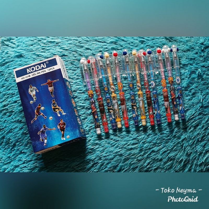 

Pulpen gel club bola