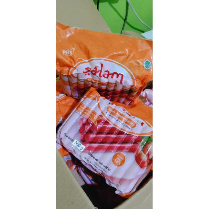 

sosis salam 500g isi 20